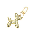 New Cartoon Acrylic Keychain Colorful Rubber Pet Dog Keyring Pendant for Purse Backpack Couple Gifts Charm for Puppy Laser