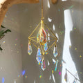 Crystal Wind Chime Hanging Sun Catcher Crystal Suncatchers Hanging Suncatche for Decor