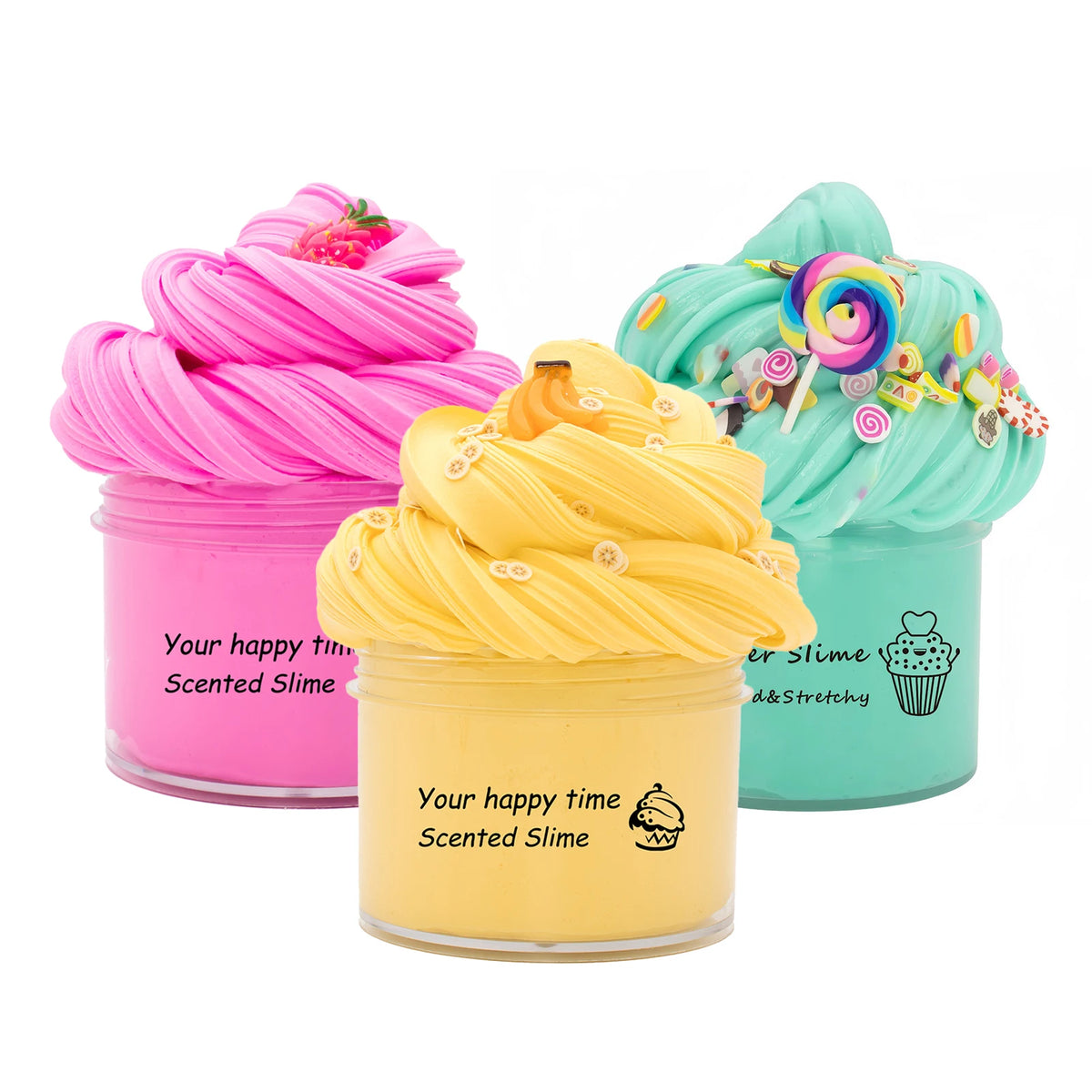 Multi-Color DIY Playdough & Slime Foam Clay Shops