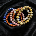 Hot Men Women Jewelry Colorful Jade Lapis Lazuli Picture Jasper Red Jasper Rhodonite Natural Gemstone Bead Bracelets
