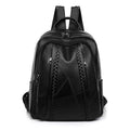2026 Casual Ladies' Soft Leather Shoulder Bag Simple Joker Large Capacity Travel Backpack Bag Girl Other Backpack