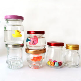 Glass Honey Jam Sauce Jar Storage Bottles&jars in Bulk