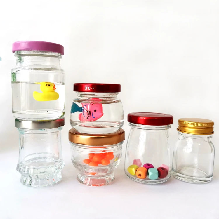 Glass Honey Jam Sauce Jar Storage Bottles&jars in Bulk