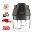 Dropshipping Electric Food Chopper With 3 Reinforced Blade to Chop Garlic Ginger Peppers VegetablesFruits