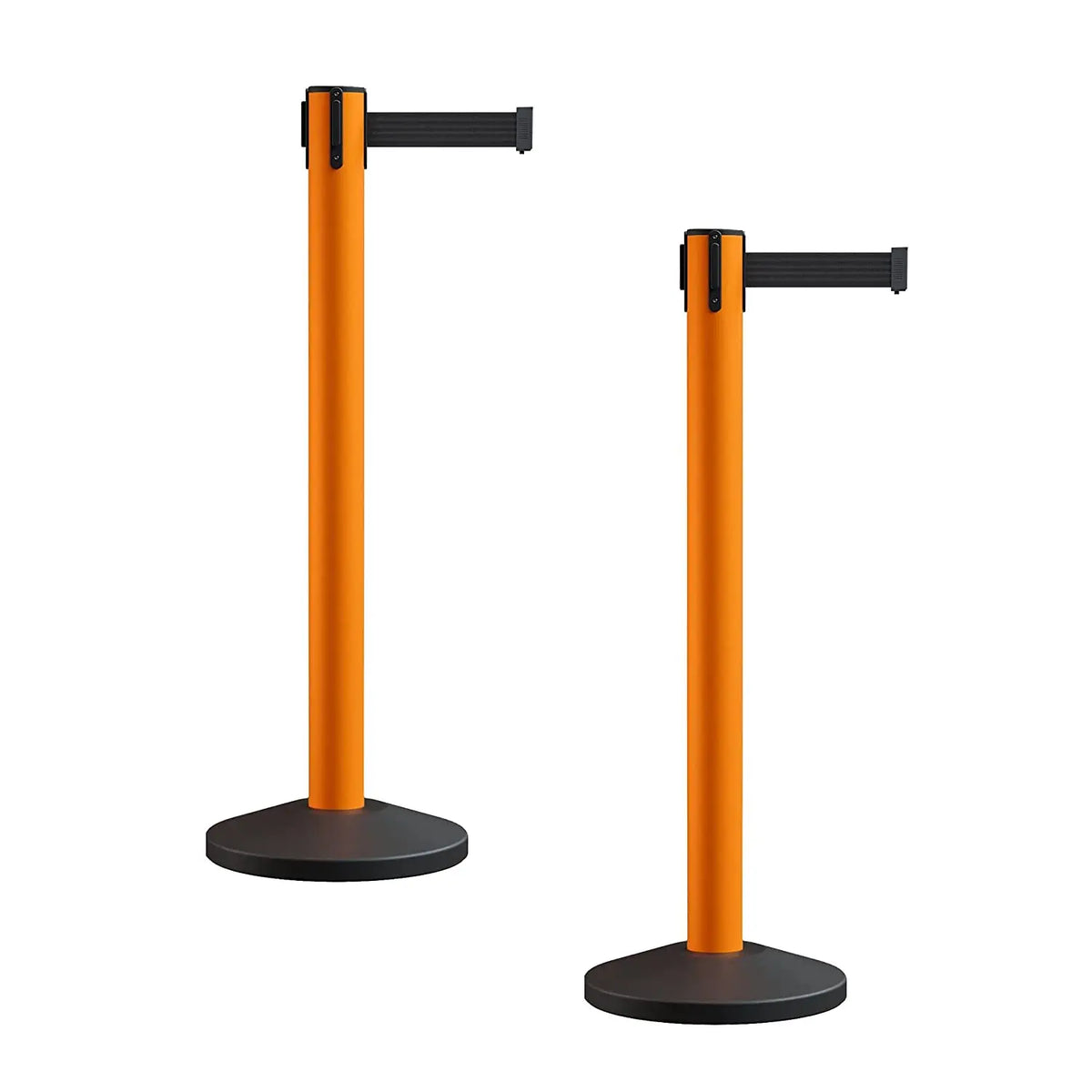 Steel & Metal Queue Manager Crowd Control Retractable Belt Barrier System with IP10 Protection for Bank