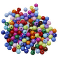4mm Opaque Colors Plastic Acrylic Beads Ball Round Loose Beads for DIY Necklace Bracelet Jewelry Making