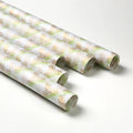 17g Gift Tissue Paper Wrap with Metallic Gold Brown logo for Chocolate Wrap