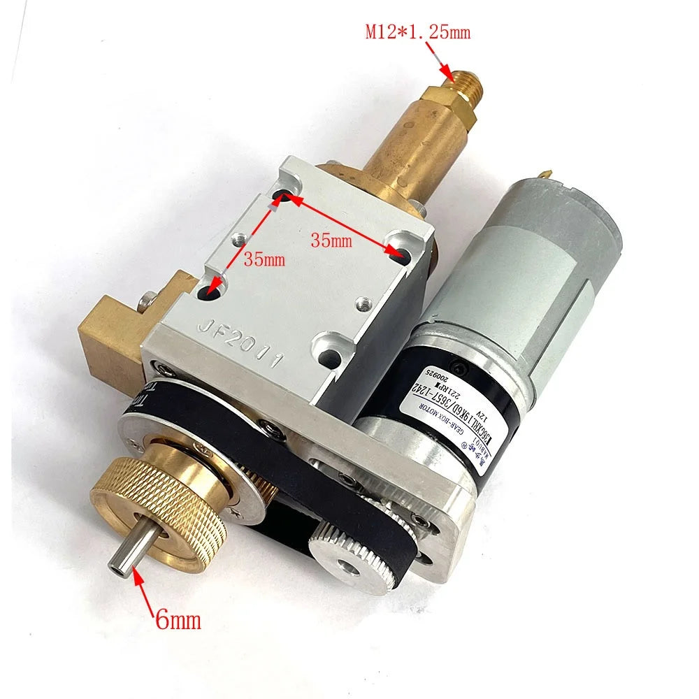 EDM Drilling Electrode Tube Rotated Head With Motor Length 177mm for Small Hole EDM Drilling Machine