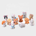 Cheap Price Cartoon Animals Miniature Dog Resin Crafts Figurine Mini Dog Resin Toys Fairy Garden Decor Home Table Decoration