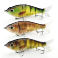 Artificial Bait Lures Fishing Hard ABS Jointed New Glide Swimbait Trolling Lure Big Game Sea Bass Fishing Lures MegaBDM