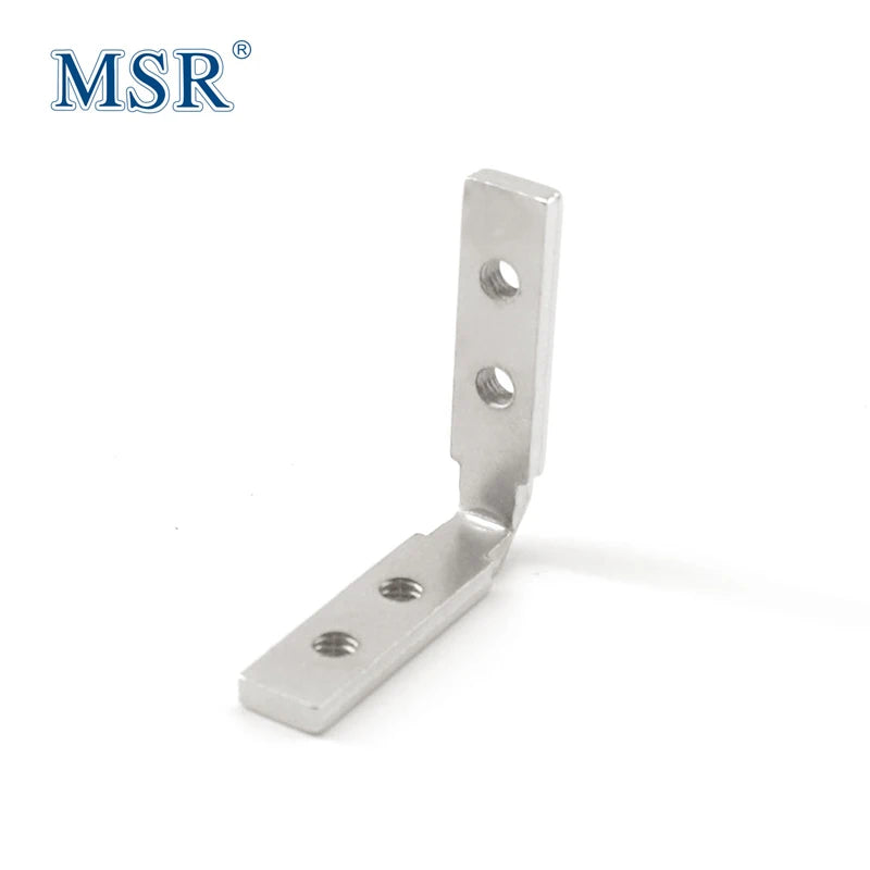 China Manufacturer 2129 15 Inside Corner Bracket in Carbon Steel Nickel Plated for t Slot 6mm Aluminum Profile