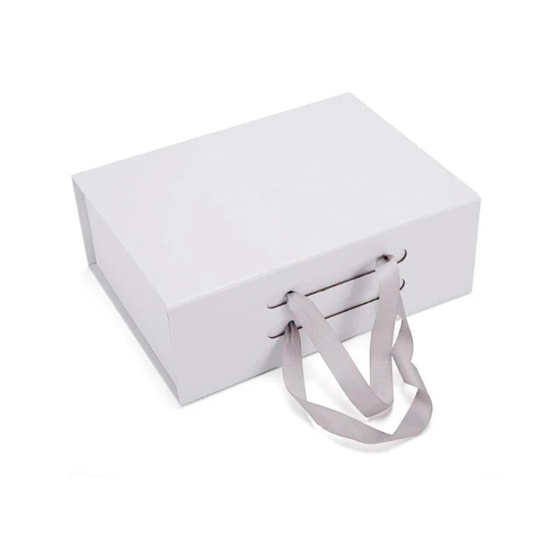 Manufacturers Directly Production Biodegradable Cardboard Magnetic Folding Boxes Embossing Matt Lamination Custom Size Storage