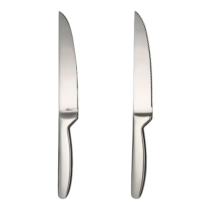 Colorful Stainless Steel Steak Knife Kitchen Tableware Fruit Vegetable Knife