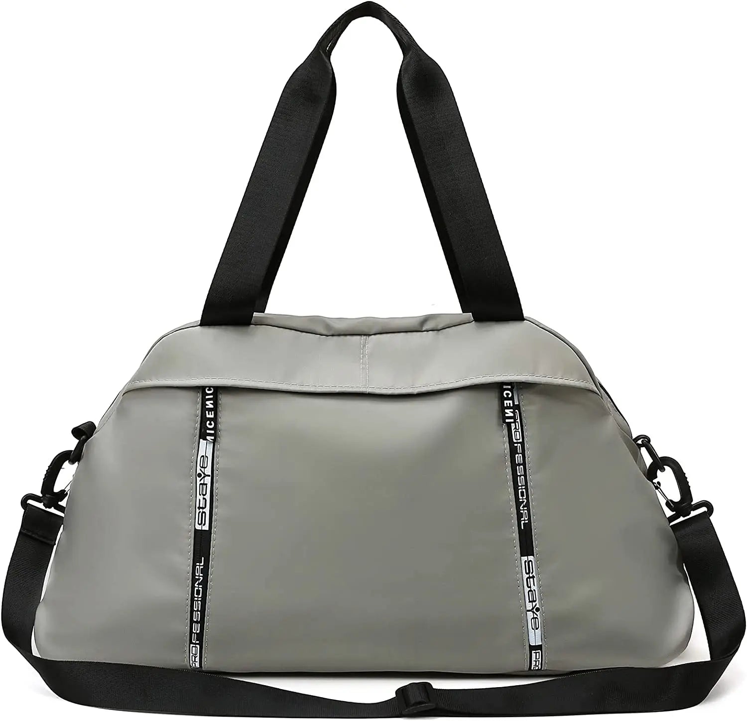 Luxury Women's Travel Gym Tote Bag Waterproof Oxford Material with Zipper Closure Fashion Weekender Overnight Duffel Bag