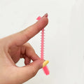 Box of 15pcs Glow TPE Artificial Soft Bait Worm Lure for Saltwater Fish for River Lake Stream Fishing Made of Silicone