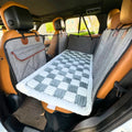 Multi-Purpose Thick Plush Pet Cushion Comfortable Soft Mattress for Dog Cat for Car Travel Home Washable Animal Print Pattern