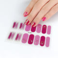 New Style 3D Custom Nail Wraps Non-Toxic Glitter Colorful Art Decorations for Girls Fashionable Plastic Nail Wrap Stickers