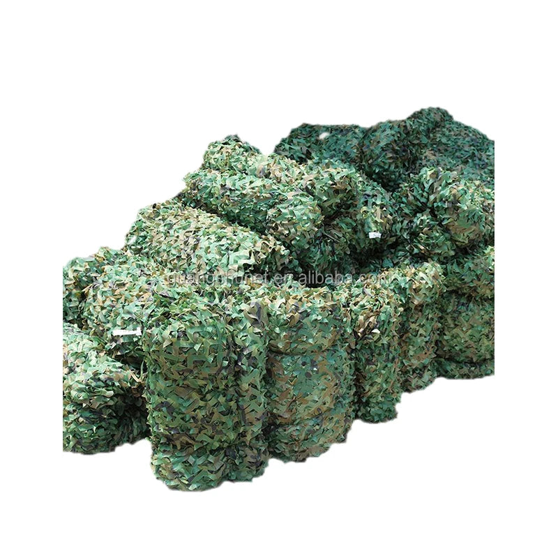 Woodland Leaves Camouflage Camo Hide Cover Net Camping Hunting Camo Net