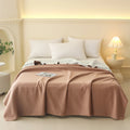 Wholesale Soft Double Layer Blanket Warm Cashmere Throw Blanket Winter Fleece Blanket