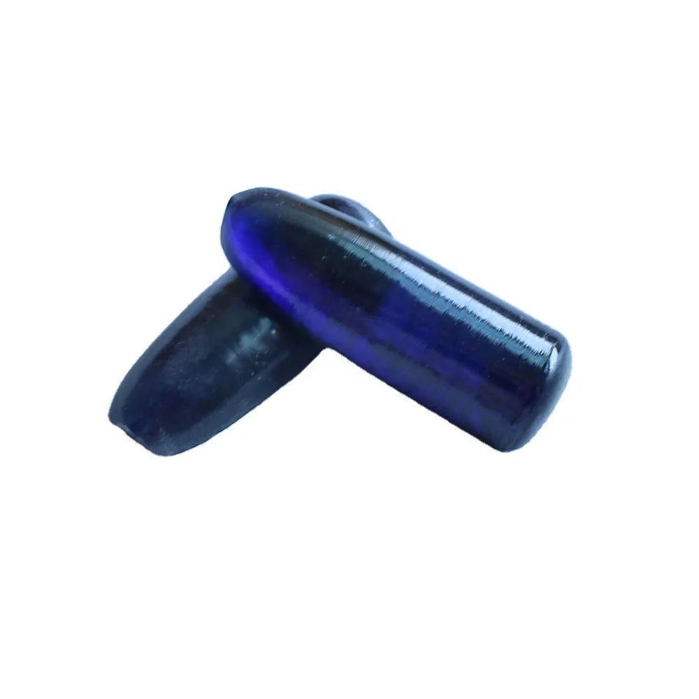 34# Blue Sapphire Rough Uncut Raw Material AAA Quality Lab Created Heat Treated Gemstone for Jewelry