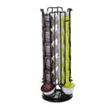 24 Slots 4 Lines Vertical Installation Steel Kitchen Organizer Coffee Capsule Rack for Dolce Gusto Capsules