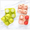 Best Price 4 Piece Round Ice Tray Whiskey Ice Ball Ice Cube Mold with Lid Funnel