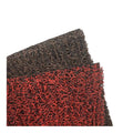 Hot Sale Customizable Single Double Color Spaghetti Noodle PVC Coil Mat With Spike or Nail Backing and Without Bottom