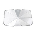 Factory Spot Car Sunshade Folding Umbrella with Titanium Silver Front Windshield Umbrella for Car