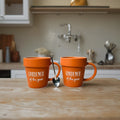 Country-Style Funny Plant Pot Mug Shovel Spoon Porcelain Ceramic Coffee Mug Gardening Business Travel Custom Print Tea Usage