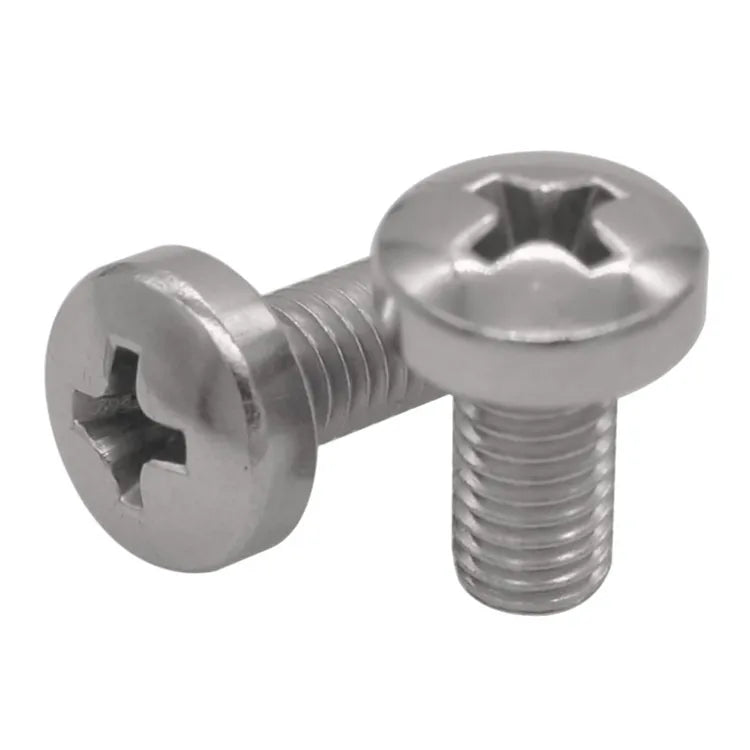 Factory Hot Sale Din7985 Screws Stainless Steel Screws Phillips Pan Head  Aluminum Cap Screwing Machine