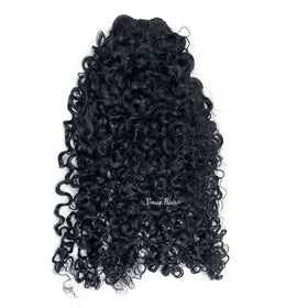 VMAE Peruvian Full Cuticle Aligned Raw Virgin Wholesale Afro Kinki Coily Curl Kinky Curly Weave Loose Curly Hair Weft Bundles