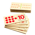Custom Wooden Math Number Toddler Learning Puzzle Board Games Montessori Educational Toy for Children Kids Boys Girls