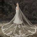 ROMANTIC Bride New Wedding Veil Long High-grade Lace Bridal Accessories Veils