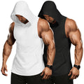 Breathable Knitted Gym Hoodies for Men's Athletic Workout Fitness