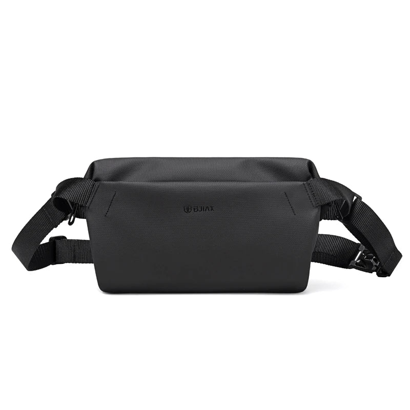 Summer Fashion Custom Logo Letter Decoration One-Shoulder Design Large-Capacity Nylon Messenger Bag Waterproof Polyester for Men