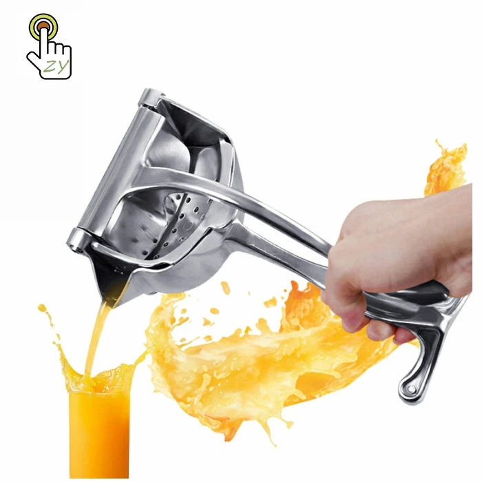 Best Sale Aluminum Metal Juice Maker Machine Juicer Manual Citrus Press Clip Yellow Lemon Squeezer