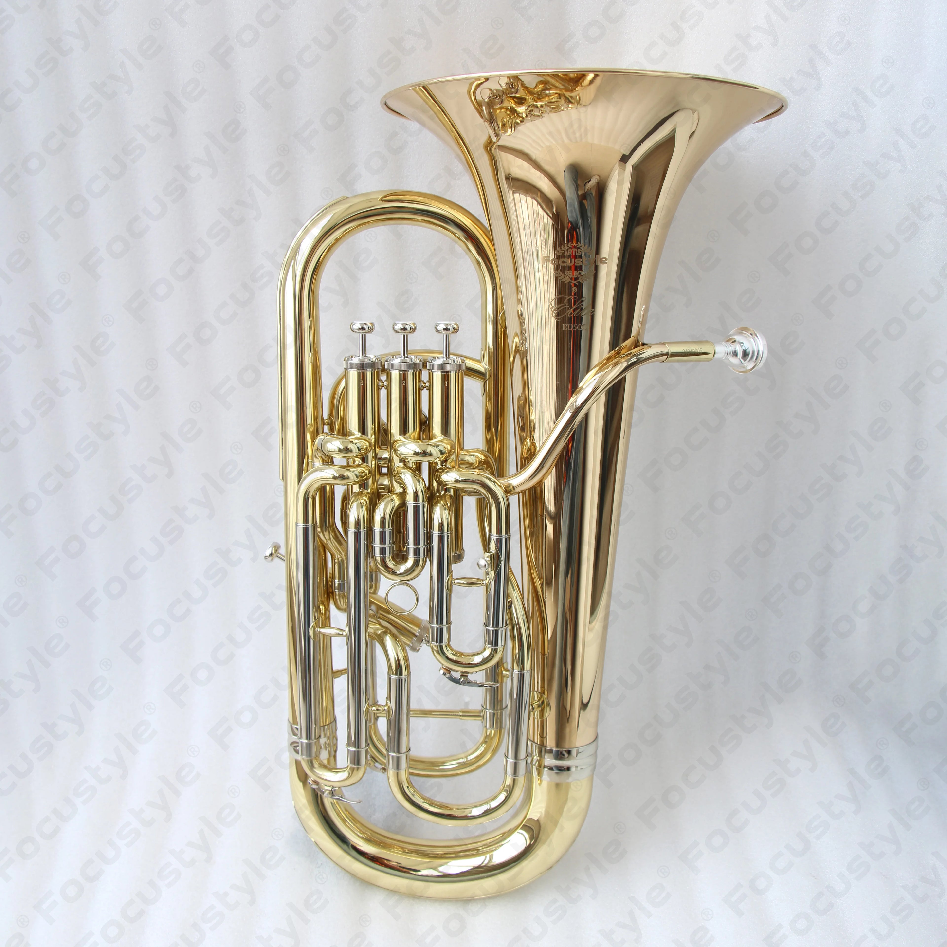 Professional Compensation Euphonium 3+1 Euphonium 4 Valves Euphonium Instrument