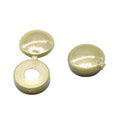 Elehk Plastic Hinged Screw Cover Caps Washer Flip Tops Plastic Screw Protection Covers Fold Screw Snap Covers