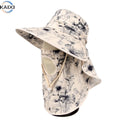 Hat Women's Summer Cycling Sunscreen Hat Face Covering Veil Large Edge Outdoor Comprehensive Protection