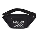 WAALUU Candy Color Custom logo Factory Price Waist Belt Bag Running Fanny Pack Traveling Sports Walking Chest Bag