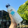 Customized 1000ml Water Bottle with Straw Promotional PC Plastic Juice and Water Direct Drinking Boiling Applicable