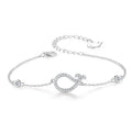 GB07 Custom 925 Sterling Silver Ocean Fish Fine Bracelet Elegant Zircon Whale Luxury Bracelets for Women Fashion Jewelry Gift