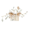 Elegant Lovely Flower Girls Headdress Hair Comb and Pin Set Wedding Bridal Accessories Headpiece