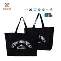 Wholesale Custom Printed Logo Canvas Tote Bag Cotton Handle Zipper Wholesale Custom Canvas Shopping Bag