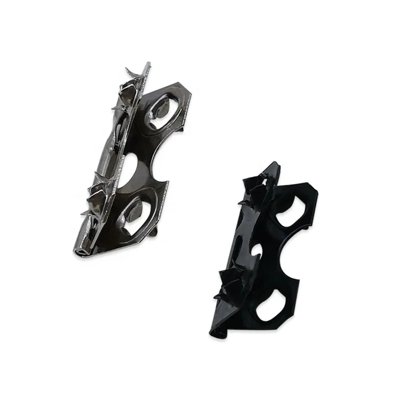 Modern Heavy Duty No-nail 27*14/28*14mm Sawtooth Black Silver Two-hole Iron Metal Accessories Hardware Easel Photo Picture Frame