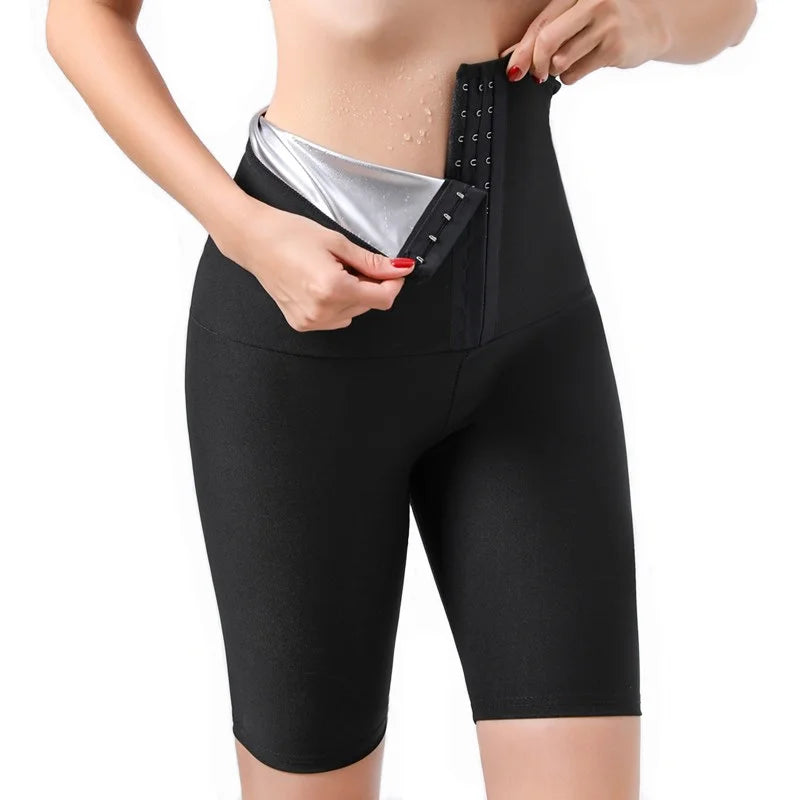Softy High Rise Wide Waistband Weight Loss Plus Size  Butt Lifter Leggings Shapewear Corset Shorts Waist Trainer