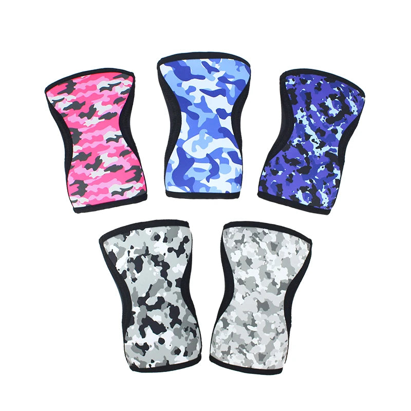 Ks-906# Hot-selling 7 mm or 5 mm Neoprene  Camouflage Knee Support Brace  Knee Support
