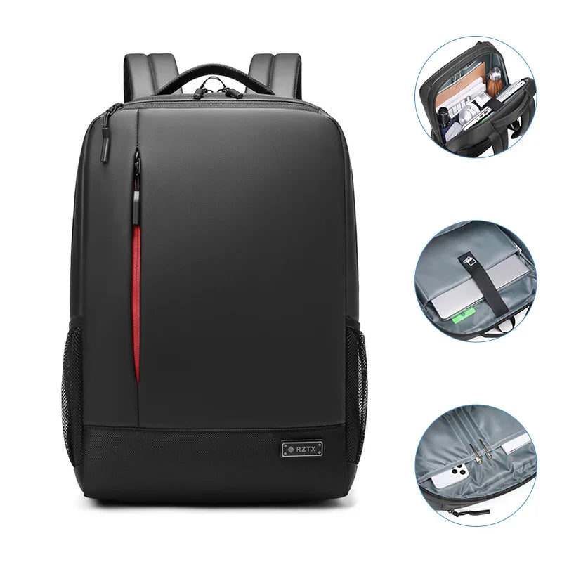 New Design Style Multi-functional 15.6 Inch Usb College Black Back Pack Travel Laptop Backpack Bags for Student