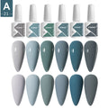 JTING Private Label Gel Uv 6colors Set 15 ml Nail Kit Professional Neon Uv Gel Polish Wholesale Nails Supply Distributors