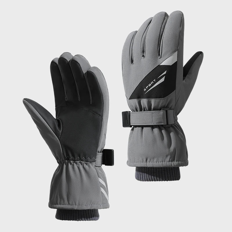 Customized Full Finger Warm Motorcycle Sport Touch Screen Waterproof Winter Ski and Snowboard Gloves